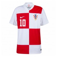 Maglia Calcio Croazia Luka Modric #10 Prima Divisa Europei 2024 Manica Corta